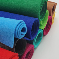 Feutre polyester coloré à prix d'usine, tissu en feutre polyester personnalisé, feutre industriel non tissé