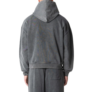Sudaderas con Capucha Extra Grandes para Hombre, Estilo Casual de Invierno, Lavado Ácido, 100% Algodón, Felpa Transpirable, Ecológicas, Ropa Urbana, Más Vendidas - Product Image 2