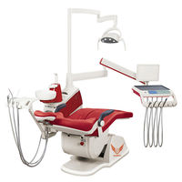 Unité dentaire mobile de style chinois, homologuée CE, unité dentaire portable intégrale, prix de la chaise dentaire