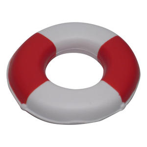 Pelotas Antiestrés Personalizadas con Forma de Salvavidas, Logotipo Promocional, Espuma de PU Suave, Regalo de Playa, Natación, Anillo de Seguridad, Rescate, Verano - Product Image 2