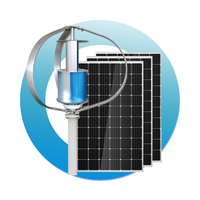 Éolienne horizontale et verticale personnalisable de 1kW à 10kW avec système de réseau mixte pour usage domestique