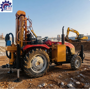 Máquina Perforadora <span class=keywords><strong>de</strong></span> Pozos <span class=keywords><strong>de</strong></span> Agua <span class=keywords><strong>de</strong></span> <span class=keywords><strong>Segunda</strong></span> Mano BDM-200UT, Montada en Tractor, Impulsada por Diésel, 380V, 200m <span class=keywords><strong>de</strong></span> Profundidad, Equipo Hidráulico para Perforación - Product Image 1