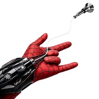 Lanceur de fil entièrement automatique, gants en toile d'araignée pour garçons, jouet scientifique, catapulte pour saisir de petits objets, jeu de rôle