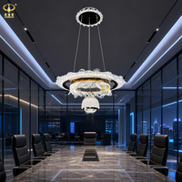 Lustre en cristal, luminaire LED, usine d'éclairage de Guzhen, usine d'éclairage de Zhongshan, Chine