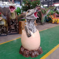 Poubelle de dinosaure en fibre de verre, déco de dinosaures, livraison gratuite