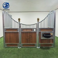 Système d'écurie préfabriquée robuste pour chevaux, boxes sur mesure, équipement équestre, construction de granges pour chevaux