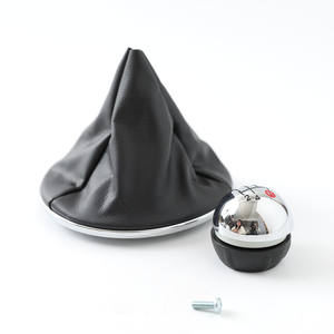 Funda de Palanca de Cambios Fiat, Cuero PU, Estilo Clásico, Accesorio Interior para Automóvil, para Transmisión Manual - Product Image 2