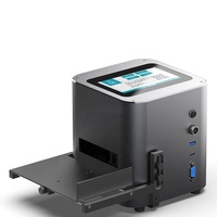 Máquina de codificación de impresión retardada por codificación de inducción por lotes de chorro de tinta estática de alta calidad impresoras de inyección de tinta térmica automáticas