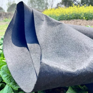 Nhà máy trực tiếp tùy chỉnh cắt vải không dệt màu đen vải địa kỹ thuật kiểm soát cỏ dại Mat Pp vẽ cho vườn nông nghiệp dừng cỏ tăng trưởng - Product Image 2