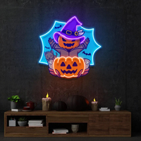 Ventes Directes Usine de Néons LED, Enseignes Décoratives pour Noël et Halloween, Décoration d'Ambiance de Bar