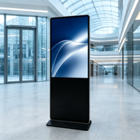 Reproductor de publicidad LCD con señalización digital de pie para información pública comercial y exhibición de promoción de marca