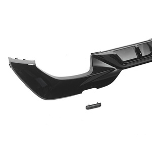 Diffuseur de pare-chocs arrière BMW G20 Série 3 M340 PP finition noir brillant mat, montage direct - Product Image 4