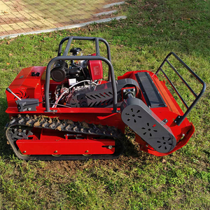 800mm 1000mm 1200mm Telescopic/gấp xử lý diesel-powered DIY cỏ cắt Robot Crawler Điều khiển từ xa máy cắt cỏ - Product Image 5
