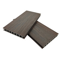 Planche de terrasse en composite bois-plastique coextrudé GF Timber Anhui Factory pour extérieur
