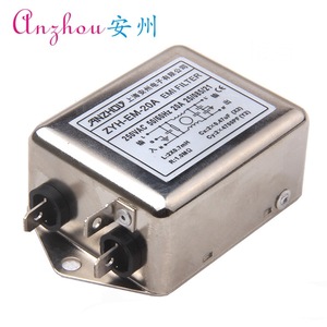 Filtre de puissance EMI Anzhou Zyh-Em-10A 10A 250V, filtre à mode commun, inducteur pour équipement électrique - Product Image 1