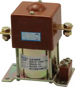 SAYOON contacteur dc QCC14-100A/10 contacteur électrique DC contacteur magnétique 12V 24V 36V 48V 60V 72V