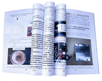 Impression à la demande, catalogue de produits personnalisé en couleur pleine page A4, impression sur papier cartonné pour brochure publicitaire, marketing