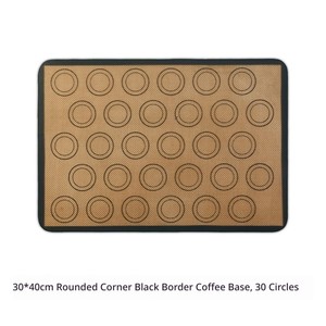 แผ่นรองอบซิลิโคนกันน้ำ เช็ดทำความสะอาดง่าย สำหรับเตรียมแป้งและนวดแป้งในครัว - Product Image 6