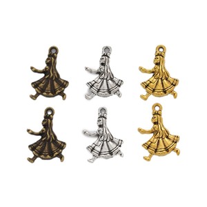Patung Penari Rok Mengalir dari Paduan Seng, Figur Wanita untuk Kenang-kenangan Pertunjukan Balet - Product Image 5
