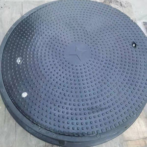 Disesuaikan 70cm anti-selip FRP penutup Manhole serat kaca komposit Resin penutup drainase merek dagang produk serat kaca - Product Image 5