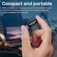 Productos Bloqueador de datos de seguridad Protección DE PRIVACIDAD Seguridad de alta velocidad USB C Bloqueador DE DATOS Tipo C Bloqueador de datos contra Juice Jacking
