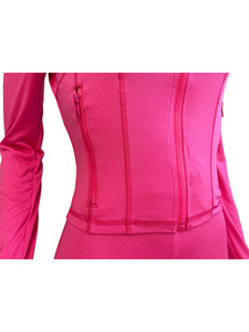 Conjunto Deportivo de 2 Piezas para Mujer 2025, Chaqueta Corta y Pantalones Largos de Secado Rápido para Yoga, Ropa Deportiva para Mujer - Product Image 4