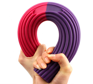 베스트셀러 VIGFIT EB-001 재활 장비 저항 바 전완근 강화기 유연한 실리콘 트위스트 엘보우 바 - Product Image 4