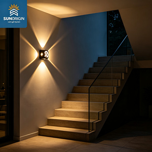 Applique Murale LED Moderne en Fer, Intensité Variable, Abat-jour Blanc pour Chambre, Salon, Couloir, Balcon - Lignes Longues et Simples, Créative, pour Chevet - Product Image 3