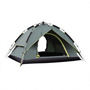 Lightweight Outdoor Four-Season Double Layer Automatic Anti-mosquito Waterproof Windproof UV Protection Instant Beach <b>Tents</b> - Product Image 1