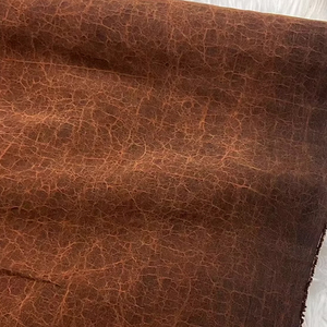 Tissu en mousseline de soie moirée 100% soie, épaisseur 26 mm, largeur 110 cm, pour châle - Product Image 5