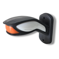 Vente en gros de clignotants latéraux LED Cobra 24V 14CM, rouge/blanc/ambre, pour camions Iveco Renault Ford, feux à double/triple faces