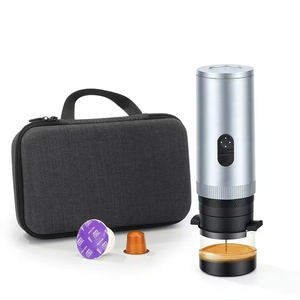 Xách tay espresso <span class=keywords><strong>maker</strong></span>, du lịch cà phê <span class=keywords><strong>Maker</strong></span> tự sưởi ấm với USB-C, với viên nang & mặt đất cà phê cho cắm trại, RV & văn phòng - Product Image 1