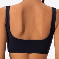 GC Soutien-gorge de sport doux et serré pour femmes Vêtements d'extérieur de style simple pour la course à pied Soutien-gorge de yoga Pilates Training Fitness Bra Vest YG249