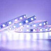 Bande lumineuse LED RGBIC RGB flexible DC24V SMD5050 12W/m 10 pixels SPI à changement de couleur décorative pour éclairage intérieur et éclairage de bar
