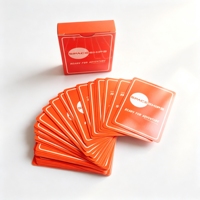 Cartes à jouer professionnelles de haute qualité, fabriquées en usine, avec logo personnalisé, pour un jeu de poker supérieur