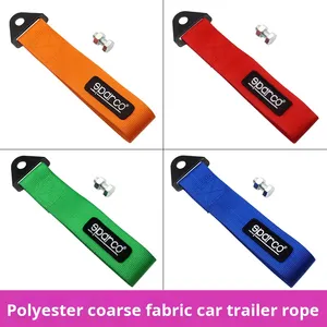 Corda per Rimorchio Auto con <span class=keywords><strong>Gancio</strong></span> <span class=keywords><strong>di</strong></span> Sicurezza Modificato, Corda <span class=keywords><strong>di</strong></span> <span class=keywords><strong>Traino</strong></span> per Paraurti Anteriore, Nastro Decorativo per Auto con Logo <span class=keywords><strong>Sparco</strong></span> OLIVER - Product Image 2