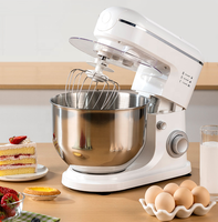 Batteur sur socle électrique professionnel en acier inoxydable pour cuisine, mélangeur de pâte à pain, batteur à œufs et lait, machine à mélanger les aliments