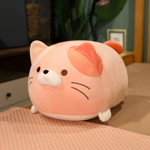 Hot Sale Big Fat Cat Plüsch Umarmung kissen Nettes Fett Cat Körper kissen für Kinder Super Soft Fat Long Cat Kuscheltier Plüsch kissen - Product Image 3