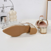 Chaussures de danse de salon pour filles avec talon carré en diamant, semelle en caoutchouc à talon bas, chaussures de performance salsa en plein air, chaussures de scène tendance