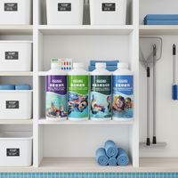 J03242 Nouvelle technologie de clarifiant et floculant pour l'eau de piscine avec options d'emballage personnalisées