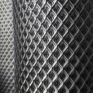 Hot sell 0.05 0.1 0.35 0.5mm Hole Stretched Electrode Mesh Sheet Net/ Micron Titanium Expanded Metal Mesh - Product Image 3