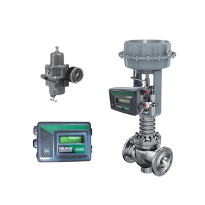 Válvula de Control de Globo de un Solo Asiento Linuo DVC2000 HART 4-20mA de Montaje Integral para Industrias de Petróleo, Química y Farmacéutica - Product Image 1