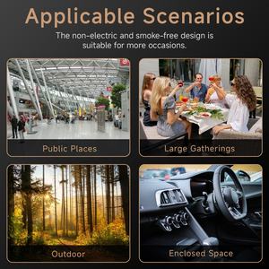 禁煙用フレーバー付き 無蒸気・無煙ニコチンフリー吸入スティック コットンインサートコア 家庭用雑貨 - Product Image 5