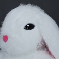Salon géant fourrure peluche 2XL lapin chaises longues lapin canapé-lit nouveau gonflable luxe grand moelleux canapé animaux lapin lapin fauteuil