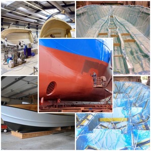 Manteau de gel de bateau de vinyle bon marché d'usine manteau de gel de résine de polyester insaturé de peinture marine <span class=keywords><strong>antifouling</strong></span> anticorrosif pour le bateau - Product Image 3
