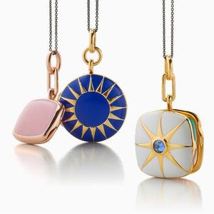 <strong>Locket</strong> Necklace for Women That Hold Pictures Personalized <strong>Heart</strong> <strong>Shaped</strong> Picture <strong>Lockets</strong> in Sterling Silver or Yellow Gold. - Product Image 5