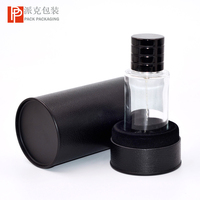 Boîte en tube de papier pour parfum personnalisée, 10 ml, 30 ml, 50 ml, emballage de parfum, boîte cylindrique, boîte cadeau avec insert en mousse
