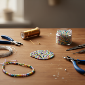 Perline Multicolore Ilan Abalorios 3mm 17g per Creazione di Gioielli - Product Image 2