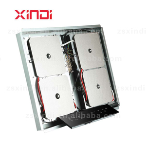 <span class=keywords><strong>Placa</strong></span> de Inducción Eléctrica de Cerámica Integrada Invisible de Acero Inoxidable, Montada en la Pared, con 4 Quemadores para Uso Doméstico - Product Image 2