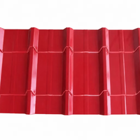Tôle profilée en acier prélaqué revêtue d'aluminium et de zinc ASTM, type 840 900, panneau métallique coloré haute résistance